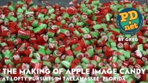 The making of Victorian Apple Image Candy at Lofty Pur