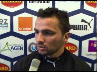 Réaction après match Agen Aurillac J22 Pro D2