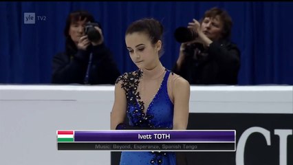 Ivett Toth - Free Skating - 2016 European Figure Skating Champi