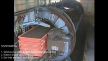 World Amazing Modern Intelligent Technology Machines Unloading Coal Train Rotary Dumper Operat