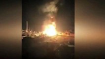 substation explosion in Xi'an ancient city China safety accident 西安古城長安南郊變電站
