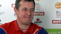 John McGuinness and his first Isle of Man TT me