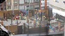 4½-week construction time-lapse  Weeks 137-141  M.O.B. edition  Goin' up another f