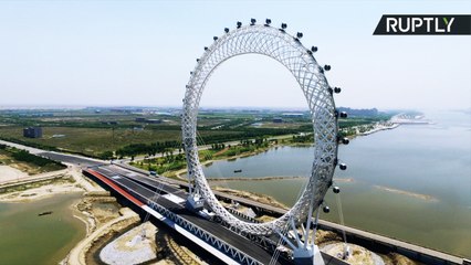 New Chinese Ferris Wheel Design Has No Spokes... And Wi-Fi