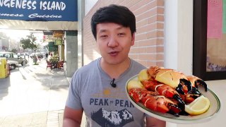 ROASTED Crab & GARLIC Noodles in San Francisco - YouTu