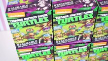 Teenage Mutant Ninja Turtles Stackable Mystery Figures Blind Box Unboxing | PSToyReviews