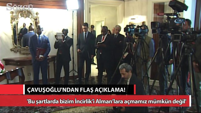 Çavuşoğlu'ndan flaş açıklama!