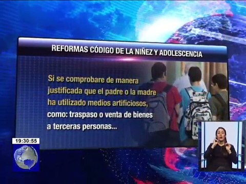 Reformas al Código de la Niñez modificará la prohibición de salidas del país para padres demandados