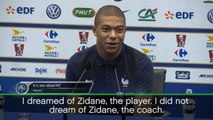Mbappe 'dreamed of Zidane' when learning to play football
