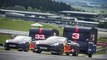 Vídeo: La carrera de Ricciardo y Verstappen con Aston Martin y caravanas