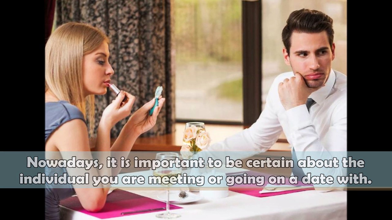 Taking Caution When Going Out on a Date
