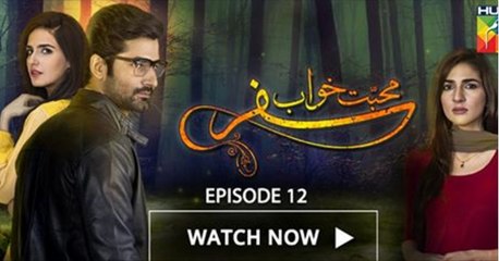 Mohabbat Khawab Safar Episode 12 HUM TV Drama - 30 May 2017