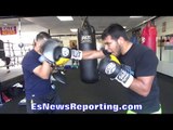 UNDEFEATED PROSPECT Abel Ramos EXPLOSIVE WORKOUT - EsNews Boxing
