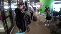 Khloe Kardashian Asked If Caitlyn Jenner Is Banned From The Family As She Arrives At LAX