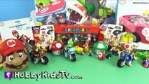 Play-Doh Super Mario Mega Box Opening SURPRISE Luigi Bowser Yoshi Donkey Kong by HobbyKids
