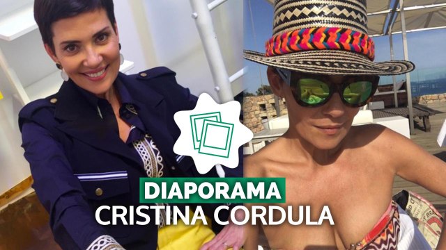 Vacances, farniente et soirées glamour.... Le compte Instagram de Cristina Cordula