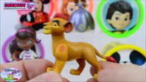 Learn Colors Disney Junior Jr The Lion Guard Disney Car Toys Surprise Egg and Toy Collecto