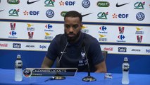 FOOTBALL: International: Bleus - Lacazette : 