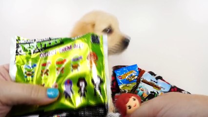 GHOSTBUSTERS SURPRISE BACKPACK Opening Surprise Toys Mymoji TMNT Minions Playmobil FNAF Fr