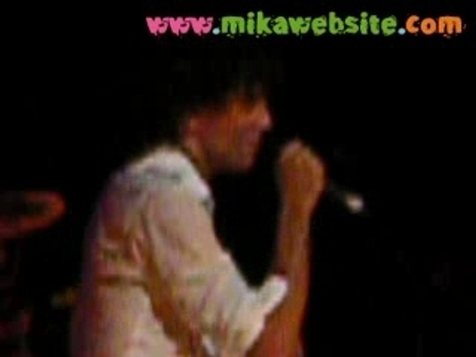 Mika - Medley Paris Zénith 11.10.07 [Part 1]