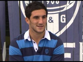 Agen Rugby TV interview Mathieu Lamoulie