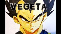 Comment dessiner vegita facilement etape par etape