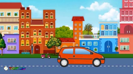 Learn Colors With Cars Transportation For Kids Toddlers