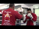JUAN FUNEZ on the MITTS - EsNews Boxing