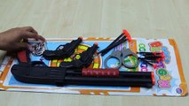 TOY GUNS FOR KIDS Playtime with Shotgun and Two Revolver Soft Bullet Guns for Kids and Child