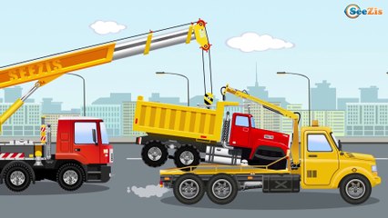 Pequeño Camión y amigos carros - Carritos para niños - Camiones infantiles