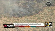 Tortilla fire now 150 acres and 80 percent contained