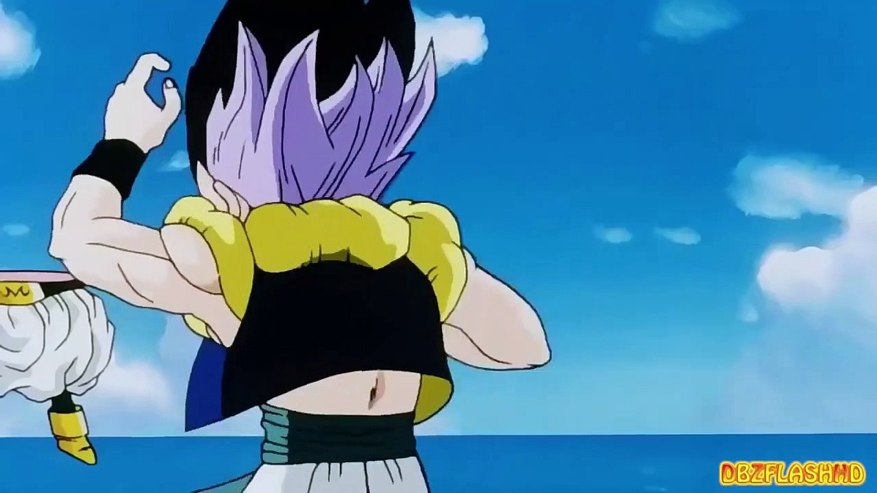 Gotenks vs Fat Majin Buu  english dub dragon ball z-CO239nc6btU