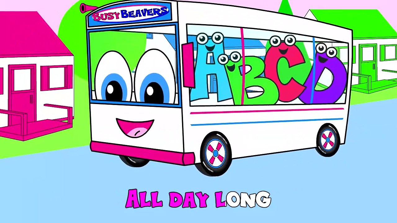 'The Wheels On The Bus' _ White Bus Version _ Todd