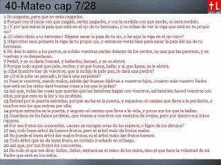 40-Mateo parte 1
