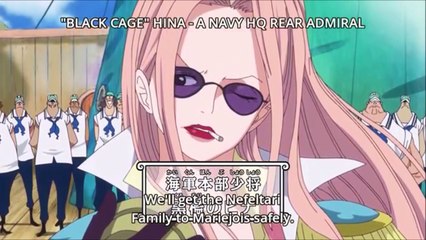 Rear Admiral Hina & Vivi Heads To Reverie - One Piece HD Ep 777 Subbed-hdchXUbw_Tg