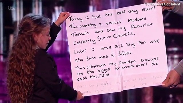 Alesha Dixon almost ruins lssy Simpsons performance in British Got Talent