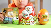 Kinder Surprise Christmas Santa Halloween Moshi Monsters and a classical Kinder Joy