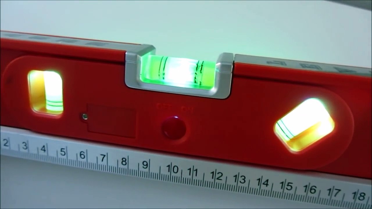 Laser Level Pro 4 Beam LED Light video Dailymotion