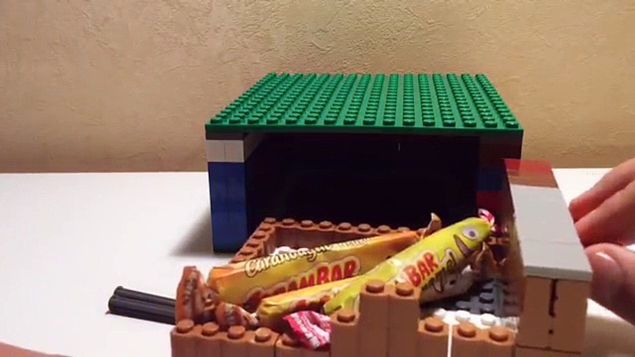 comment faire un coffre fort lego
