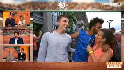 Il embrasse de force une journaliste : le tennisman Maxime Hamou exclu de Roland