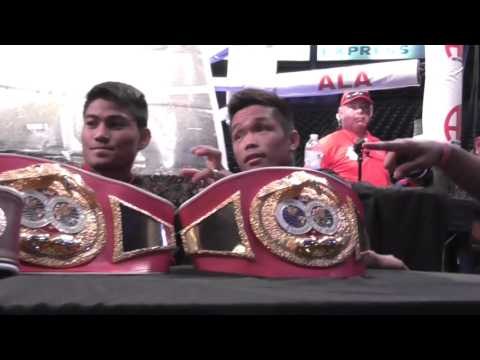 filipino boxing champs coming after chocolatito and postol! EsNews Boxing