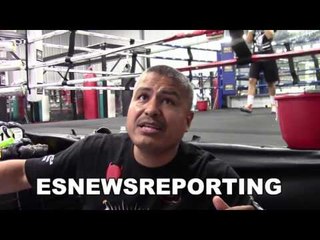 Robert Garcia When I Trained Viloria Everyone Said He Wont Beat Solis & He Did! he can beat roman