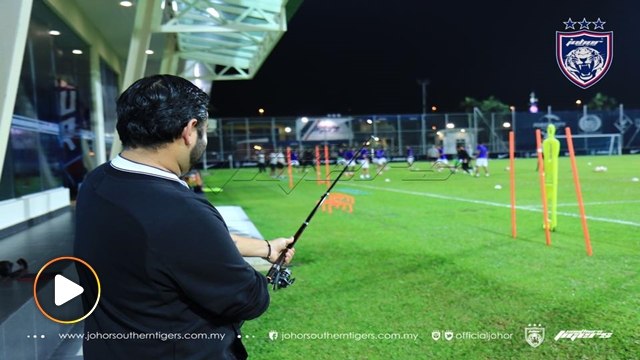 TMJ lihat sesi latihan HM, gambar memancing jadi tumpuan