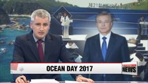 President Moon attends 22nd Ocean Day