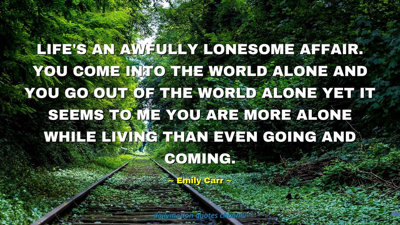 Emily Carr Quotes