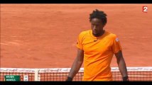 Zap Sport 31 mai : Gaël Monfils fait le show pour se qualifier pour le 2ème tour de Roland-Garros (vidéo)