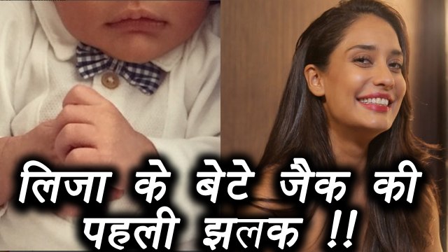 Lisa Haydon shares FIRST GLIMPSE of her baby Boy Zack | FilmiBeat