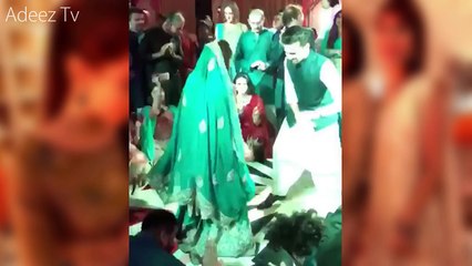 Syra Shahroz, Sana Ansari & Palwasha Yousuf at Ahmed and Maryam's Mehndi