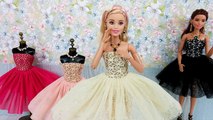 Disney Moana Queen Elsa Anna Barbie Doll Dress & Clothes boneca vestido e roupasバービーエルサ人形