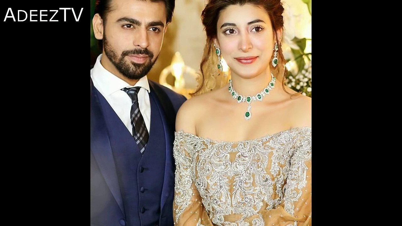 The newlyweds Urwa Hocane and Farhan Saeed in 2017